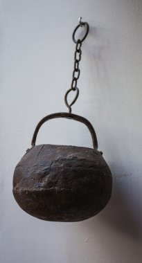 Vintage pot Close-Up