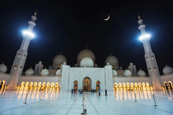 A mesquita zayed shaikh — Fotografia de Stock