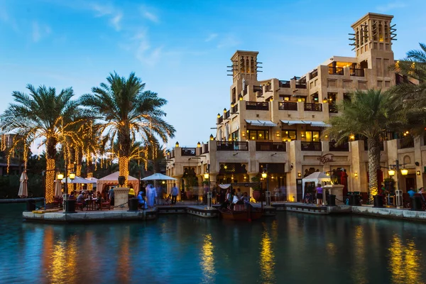 Вид на Souk Madinat Jumeirah — стоковое фото