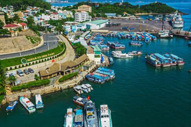 Vinpearl'ın kablo araba görüntülendi