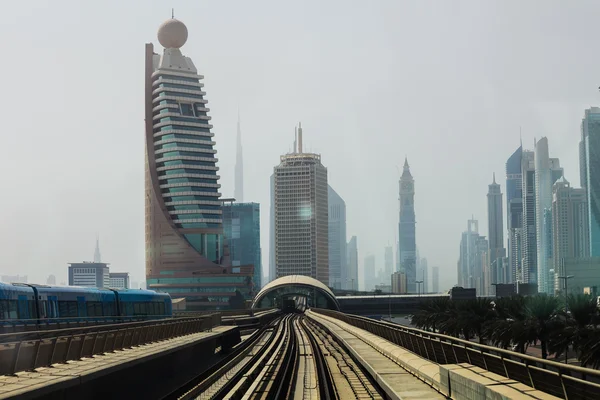 Дубайская железная дорога — стоковое фото