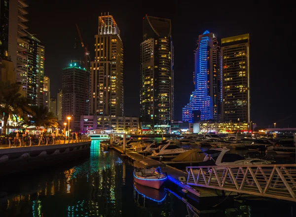 Marina do Dubai. EAU — Fotografia de Stock