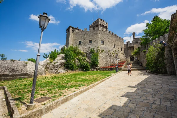 Guaita twierdzy w San Marino — Zdjęcie stockowe