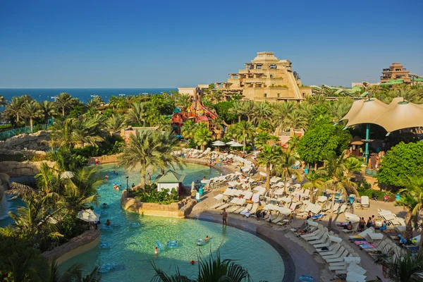 Aquaventure waterpark på atlantis — Stockfoto