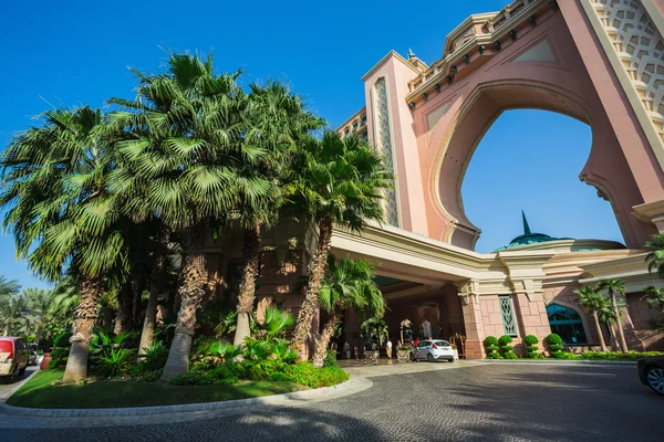 ドバイ、アラブ首長国連邦のアトランティスのホテル — ストック写真