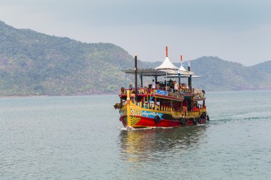 Ship in Thailand on island of Koh Chang