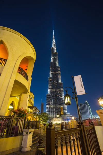 Burj Khalifa em Dubai — Fotografia de Stock