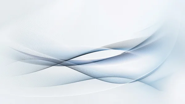Ljus blå och grå motion linjer på vit bakgrund — Stockfoto