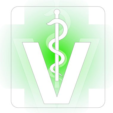 düğme sembolünün veteriner