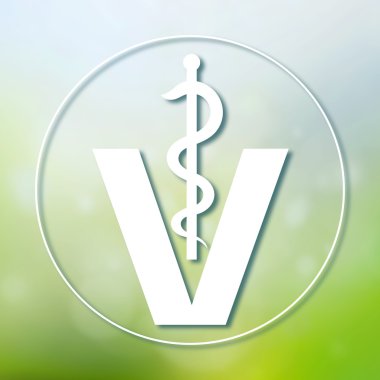 düğme sembolünün veteriner
