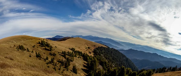 Paesaggio montano, caratteristiche geologiche Foto Stock