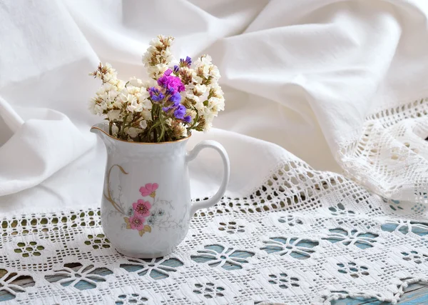 Still life with Limonium — Stockfoto