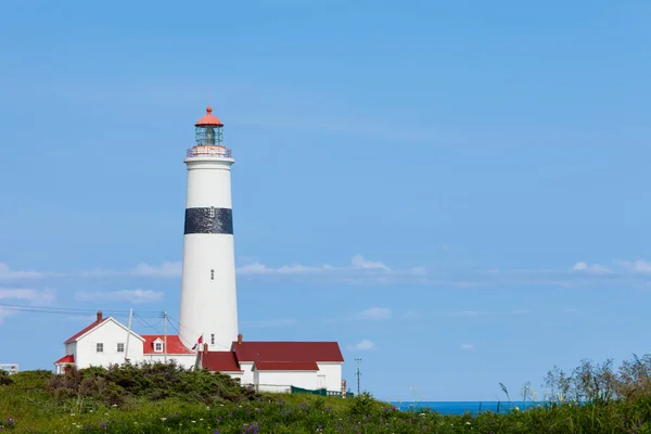 Faro Anse Amour Nello Stretto Belle Isle Labrador Canada — Foto Stock