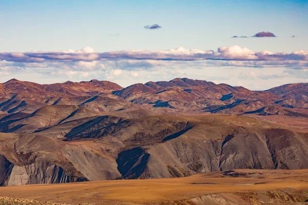 Barren Arctische Toendra Landschap Van Richardson Mountains Bereik Buurt Van — Stockfoto