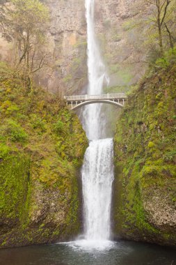 Multnomah Falls ve Benson Footbridge