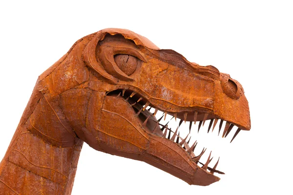 Tyrannus Saurus Rex dinosaur beeldhouwkunst Stockfoto