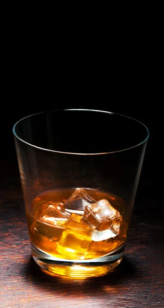 Glas whisky — Stockfoto