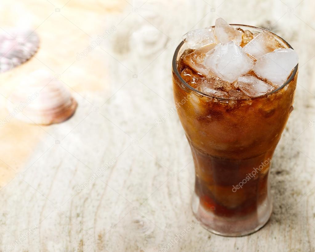 Glass of cola