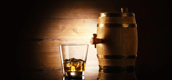 Bicchiere di whisky — Foto Stock