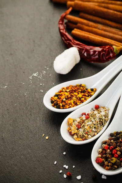 Collection of Mediterranean Spices — Stock Photo, Image