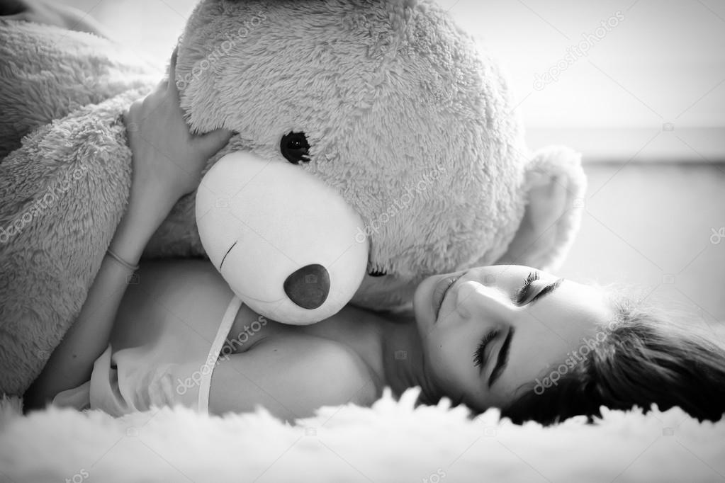 Brutal gay gangbang Strip tease with teddy bear