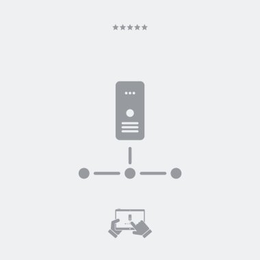 Sunucu simgesi, sunucu vektörü, sunucu sembolü, sunucu tasarımı, sunucu