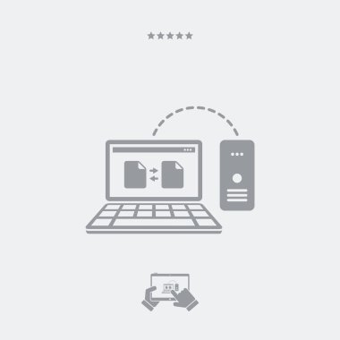 Eşitleme vektör simgesi