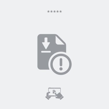 Hata simgesi indir, hata vektörü indir, hata indir symbo