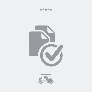 Eşitleme vektör simgesi