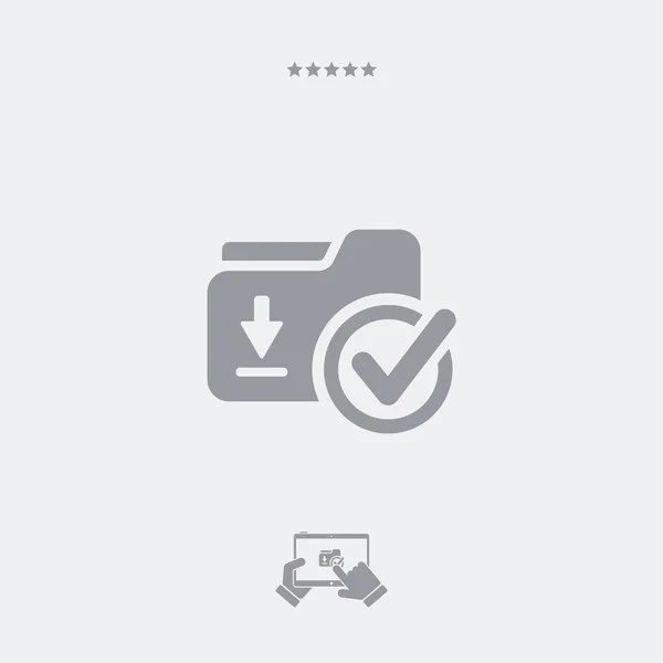 Baixar ícone, vetor de download, símbolo de download, design de download —  Vetores de Stock