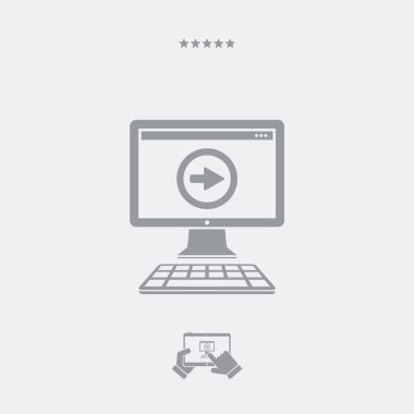 Sonraki bilgisayar düz kutsal kişilerin resmi