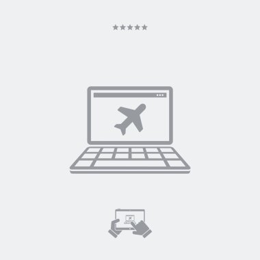 Seyahat Acentası düz simgesi