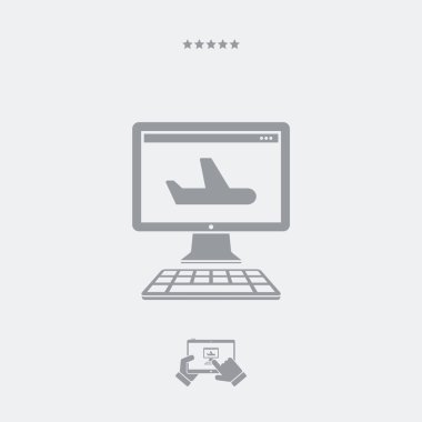 Havayolu web hizmetleri simgesi