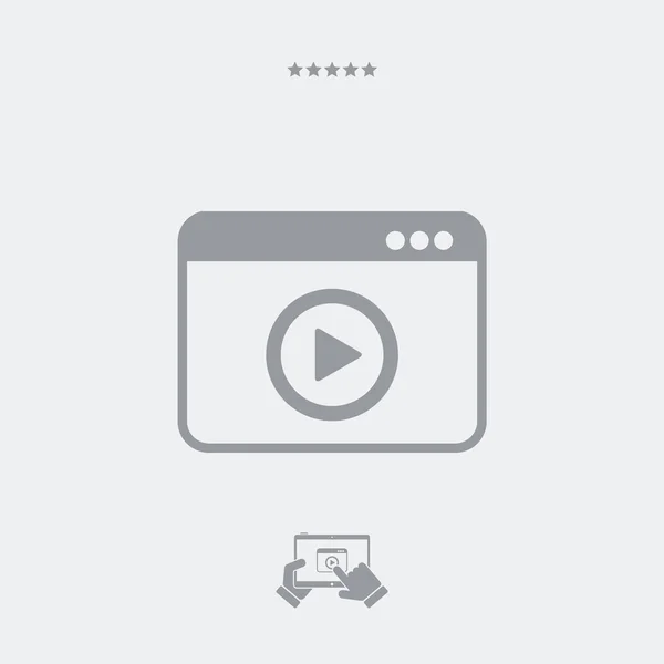 Video-Streaming für mehrere Geräte — Stockvektor