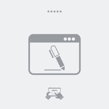 El yazısı için uygulama simgesi