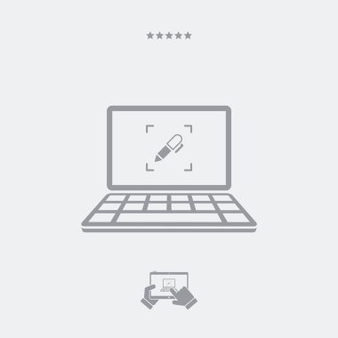 Özelleştirilmiş dijital service simgesini