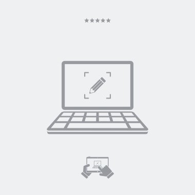 Özelleştirilmiş dijital service simgesini