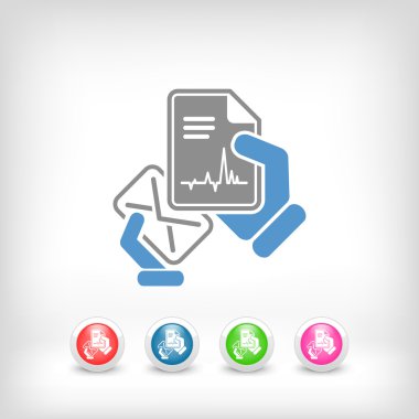 Tıbbi bir belgeyle posta