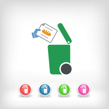 Atık toplama simgesini ayır