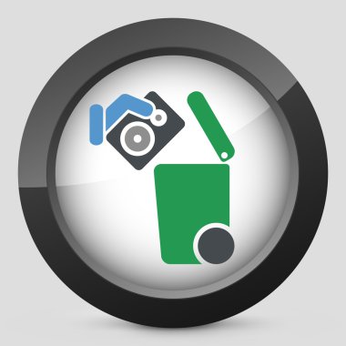 Atık toplama simgesini ayır