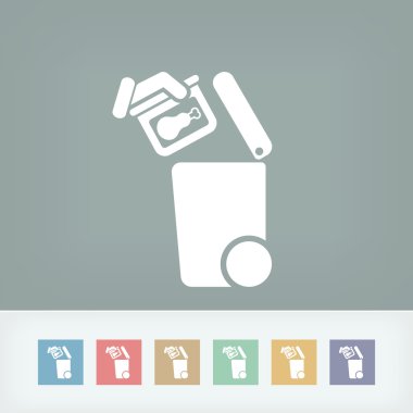 Atık toplama simgesini ayır