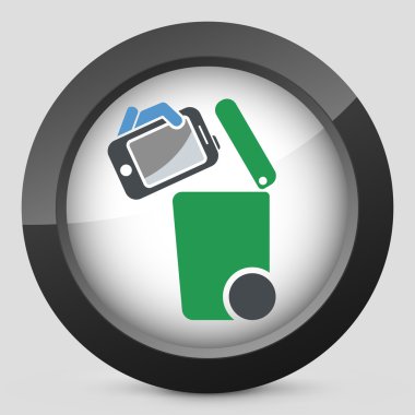 Atık toplama simgesini ayır