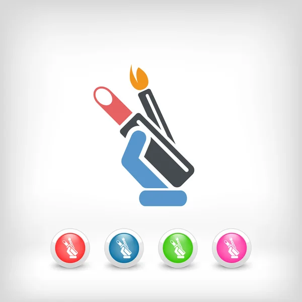 Pictogram make-up — Stockvector