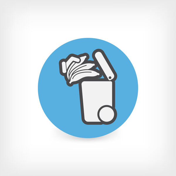 Separate waste collection icon