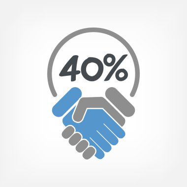 indirim etiketi simgesi