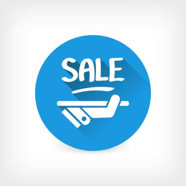 indirim etiketi simgesi