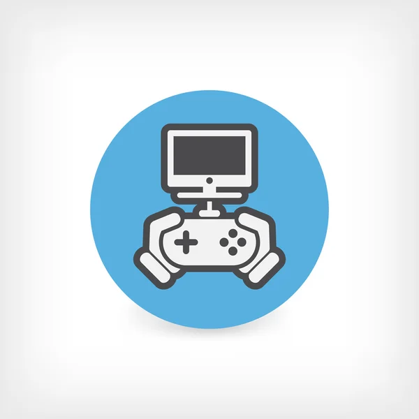 Ikon för videospel — Stock vektor