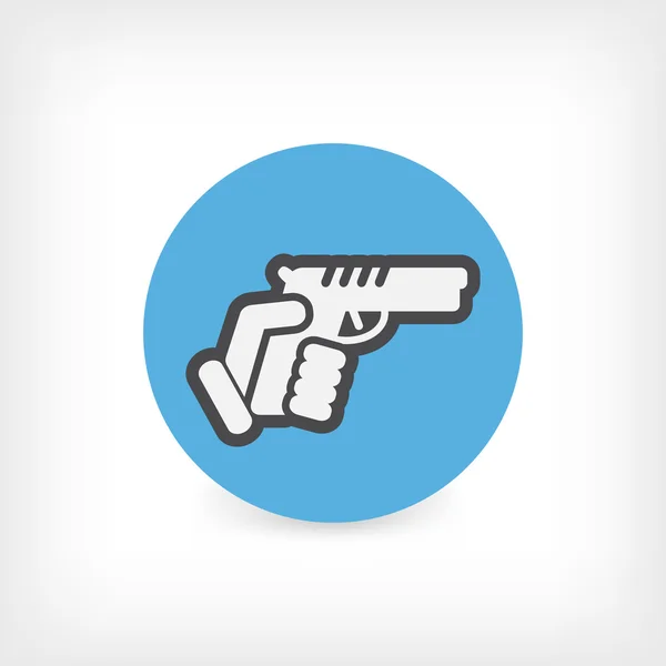 Fegyver ikon — Stock Vector