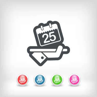 Booking icon clipart