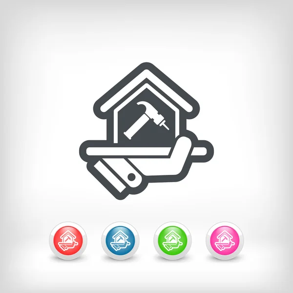 Home repair icon — Stock Vector